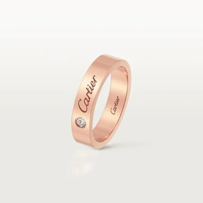 C De Cartier trouwring – roségoud, diamant – Cartier