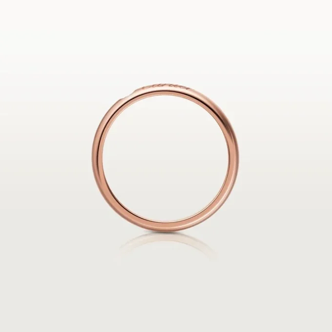 C De Cartier trouwring – roségoud, diamant – Cartier