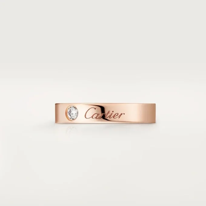 C De Cartier trouwring – Roségoud, diamant – Cartier