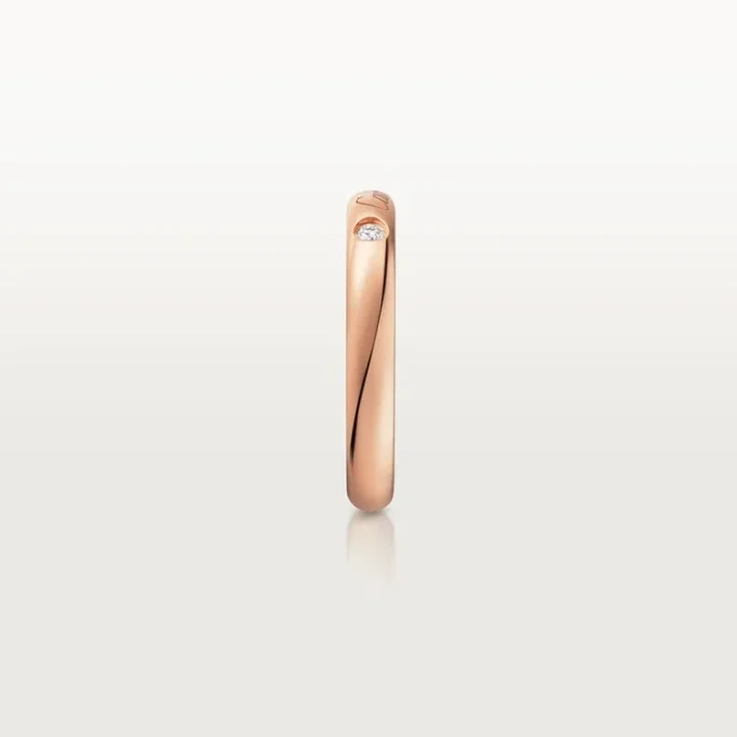 C De Cartier trouwring – roségoud, diamant – Cartier