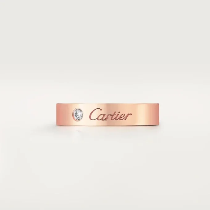 C De Cartier trouwring – roségoud, diamant – Cartier