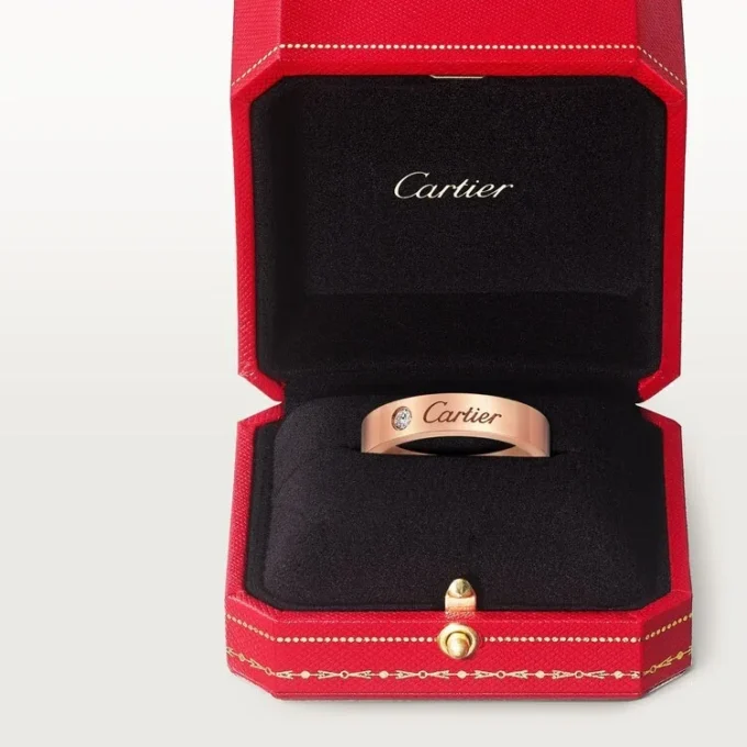C De Cartier trouwring – roségoud, diamant – Cartier