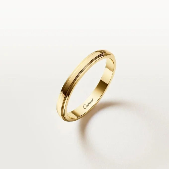 Cartier D’amour trouwring, 2,5 mm breed