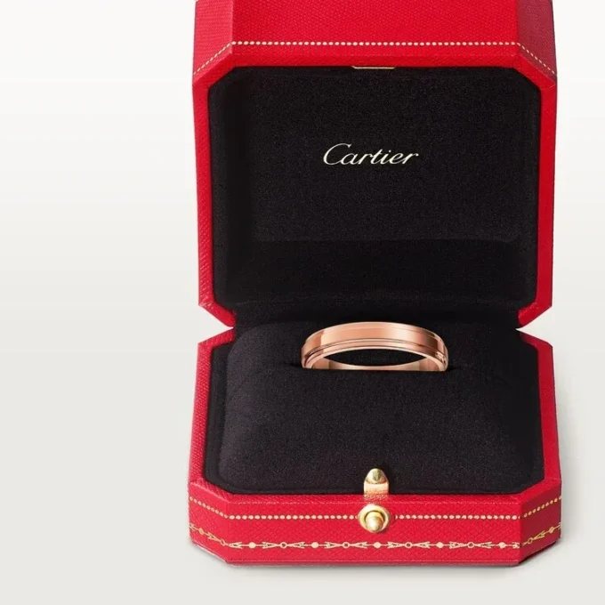 Cartier D’amour trouwring, 3,5 mm breed