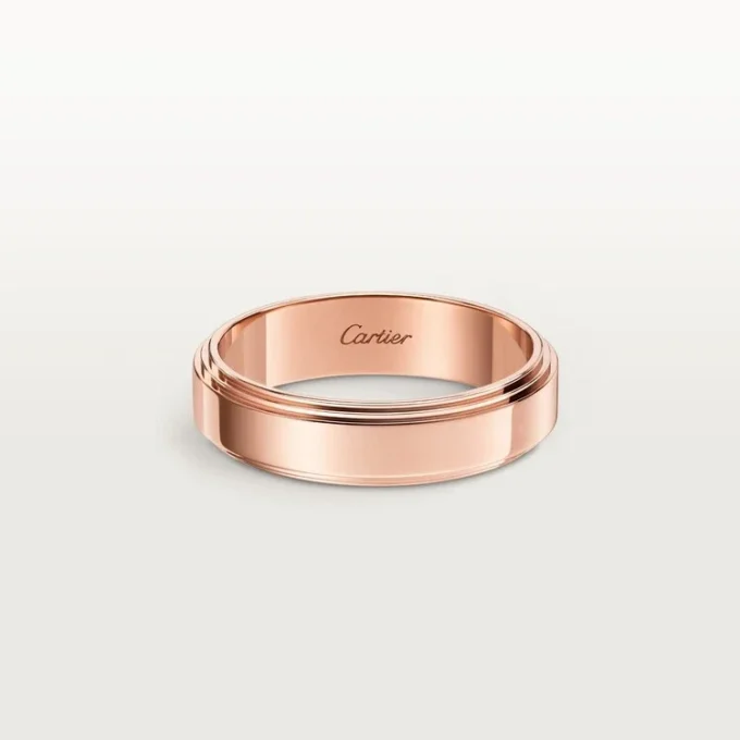 Cartier D’amour trouwring, 5 mm breed