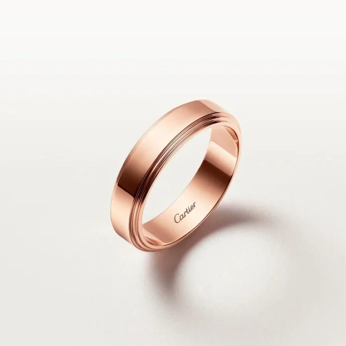 Cartier D’amour trouwring, 5 mm breed