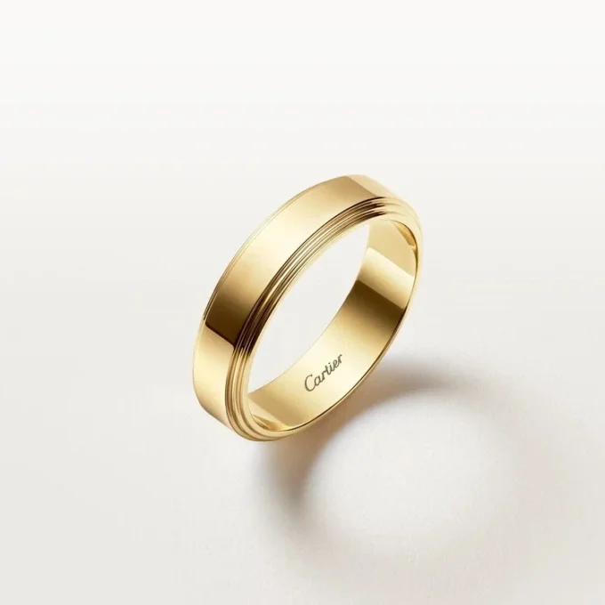 Cartier D’amour trouwring, 5 mm breed