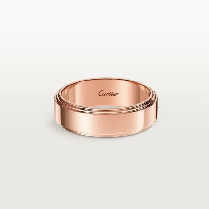 Cartier D’amour trouwring, 6 mm breed