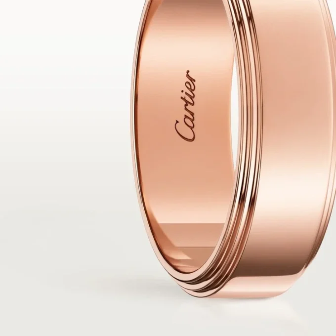 Cartier D’amour trouwring, 6 mm breed