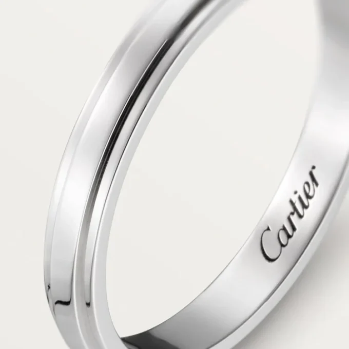 Cartier D’amour trouwring – Platina – Cartier