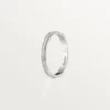 Cartier D’amour trouwring – Platina, diamanten – Cartier
