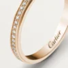 Cartier D’amour trouwring – Roségoud, diamanten – Cartier