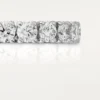 Cartier Destinee trouwring, 4,1 mm breed, bezet