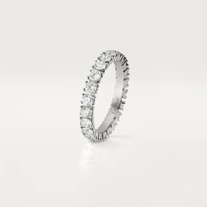 Cartier Destinee trouwring – Platina, diamanten – Cartier