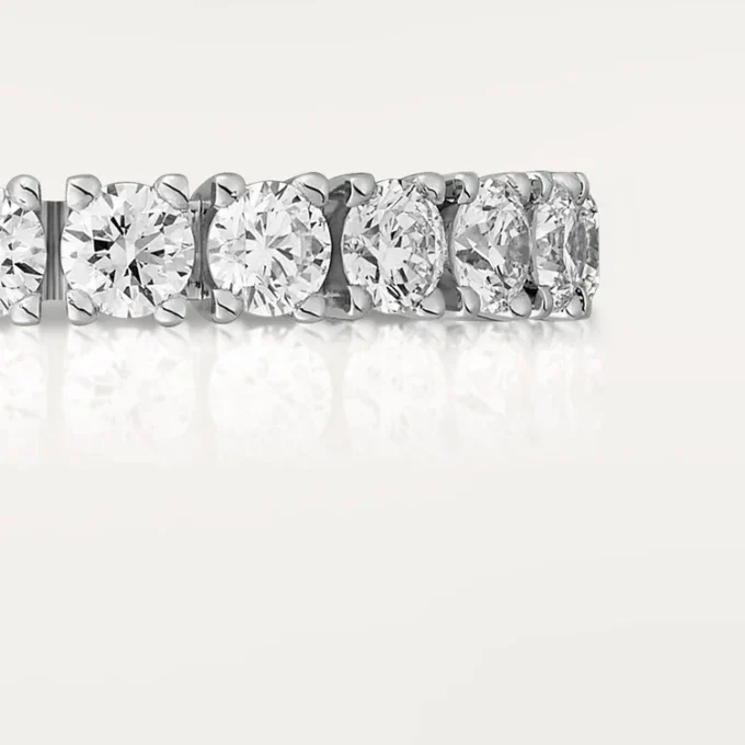 Cartier Destinee trouwring – Platina, diamanten – Cartier