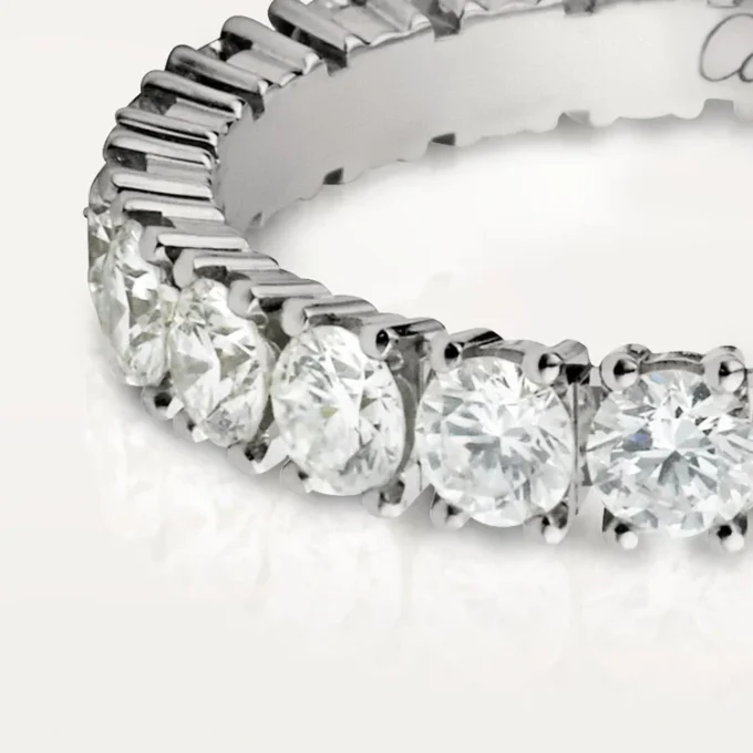 Cartier Destinee trouwring – Platina, diamanten – Cartier