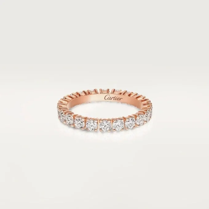 Cartier Destinee trouwring – roségoud, diamanten – Cartier