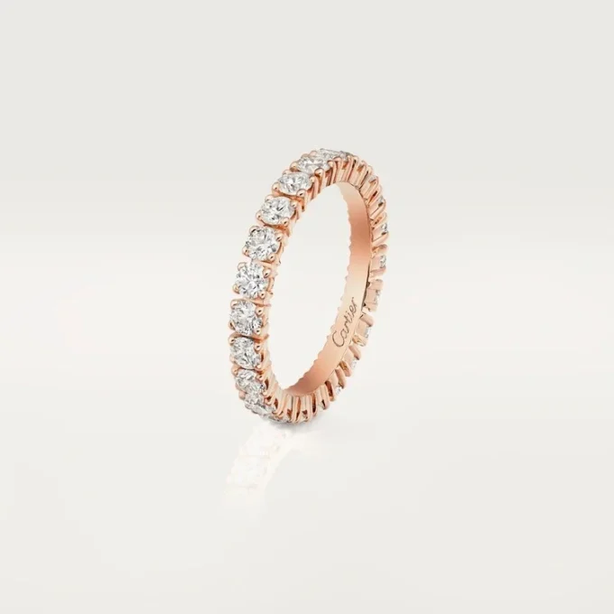 Cartier Destinee trouwring – roségoud, diamanten – Cartier