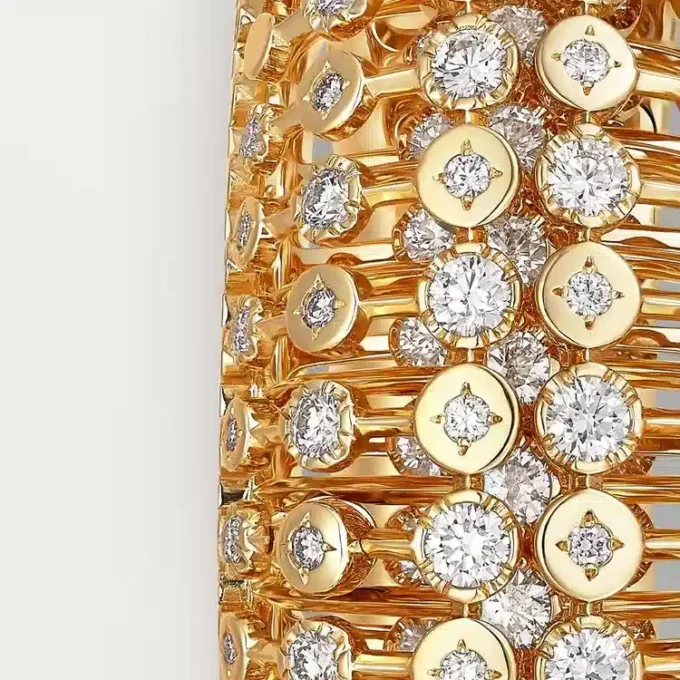 Cartier Libre Polymorph-armband, transformeerbaar, diamanten