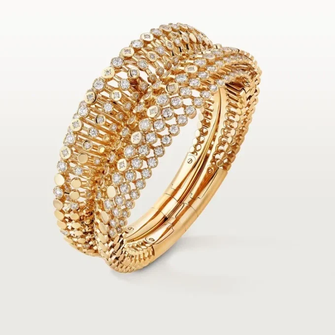 Cartier Libre Polymorph-armband, transformeerbaar, diamanten