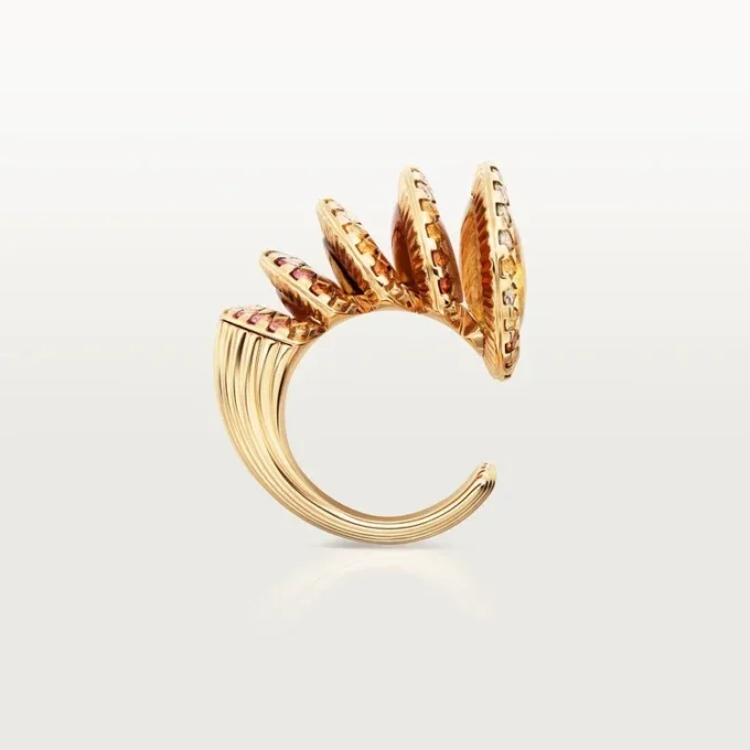 Cartier Libre Polymorph-ring, chalcedoon, diamanten