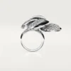 Cartier Libre Polymorph-ring, onyx, transformeerbaar