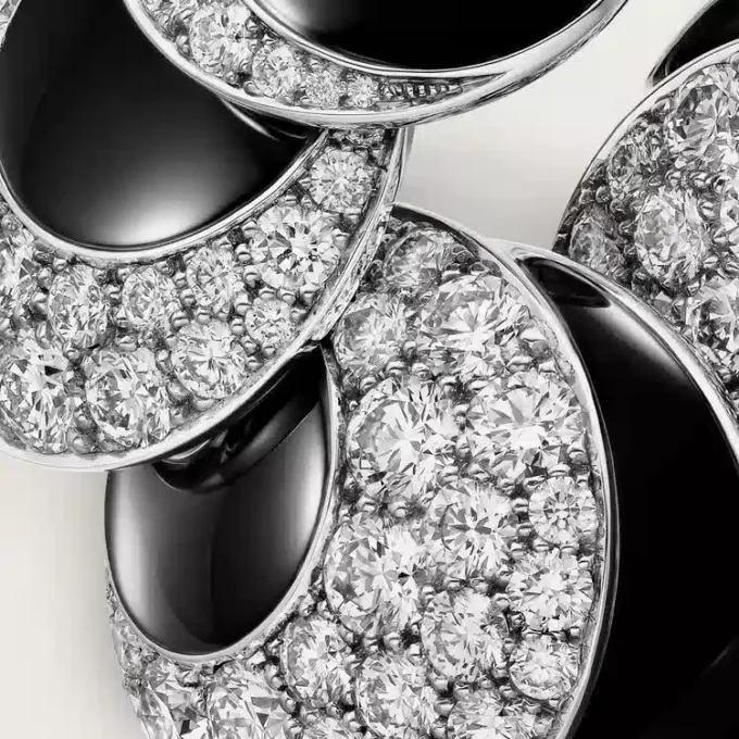 Cartier Libre Polymorph-ring, onyx, transformeerbaar
