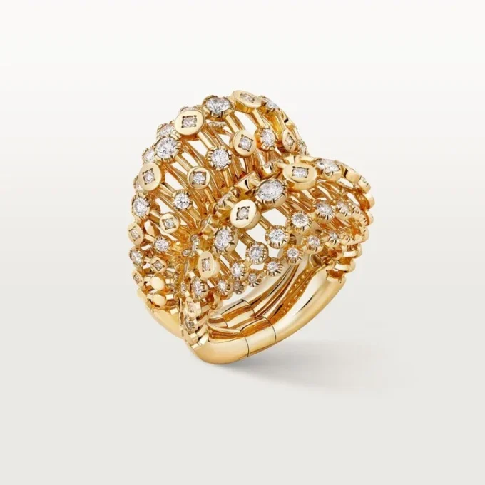 Cartier Libre Polymorph-ring, transformeerbaar, diamanten