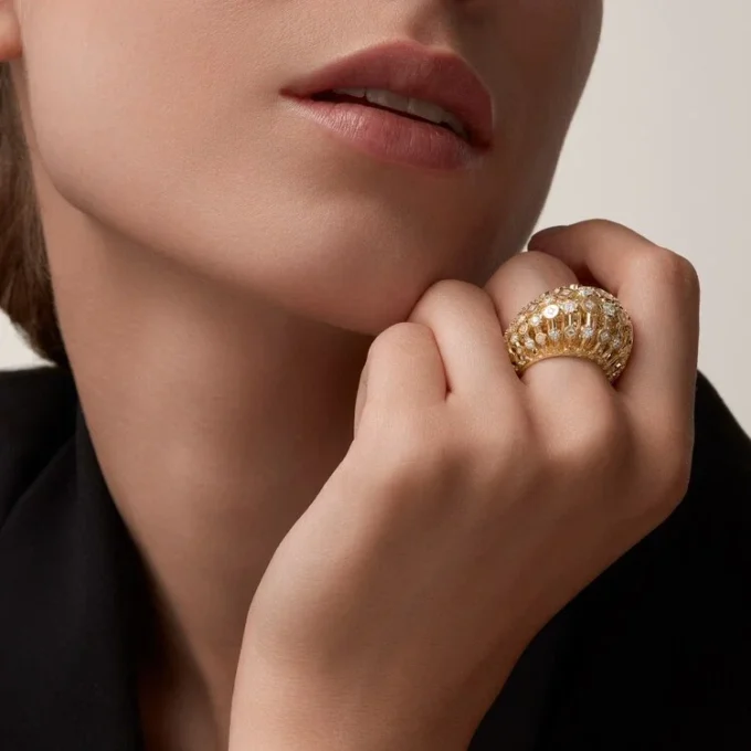 Cartier Libre Polymorph-ring, transformeerbaar, diamanten