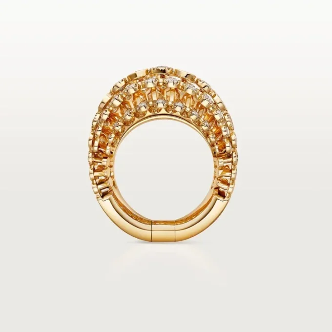 Cartier Libre Polymorph-ring, transformeerbaar, diamanten