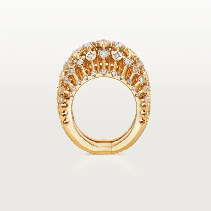 Cartier Libre Polymorph-ring, transformeerbaar, diamanten