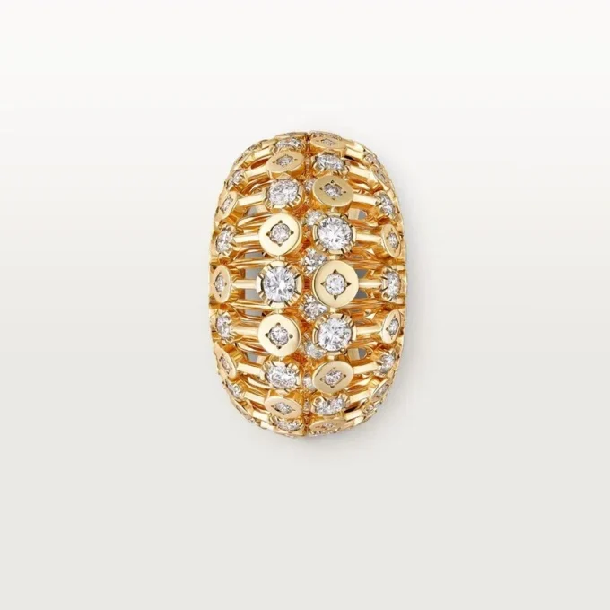 Cartier Libre Polymorph-ring, transformeerbaar, diamanten