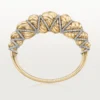 Cartier Libre Tressage-armband, diamanten