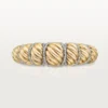 Cartier Libre Tressage-armband, diamanten