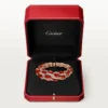 Cartier Libre Tressage-armband, koraal