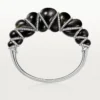 Cartier Libre Tressage-armband, obsidiaan, diamanten