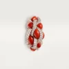 Cartier Libre Tressage-ring, koraal