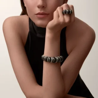 Cartier Libre Tressage-ring, Metaquartzite, diamanten
