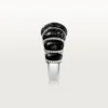 Cartier Libre Tressage-ring, Metaquartzite, diamanten