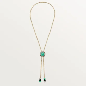 Cartier Libre Tuttitutti-ketting, chrysopraas