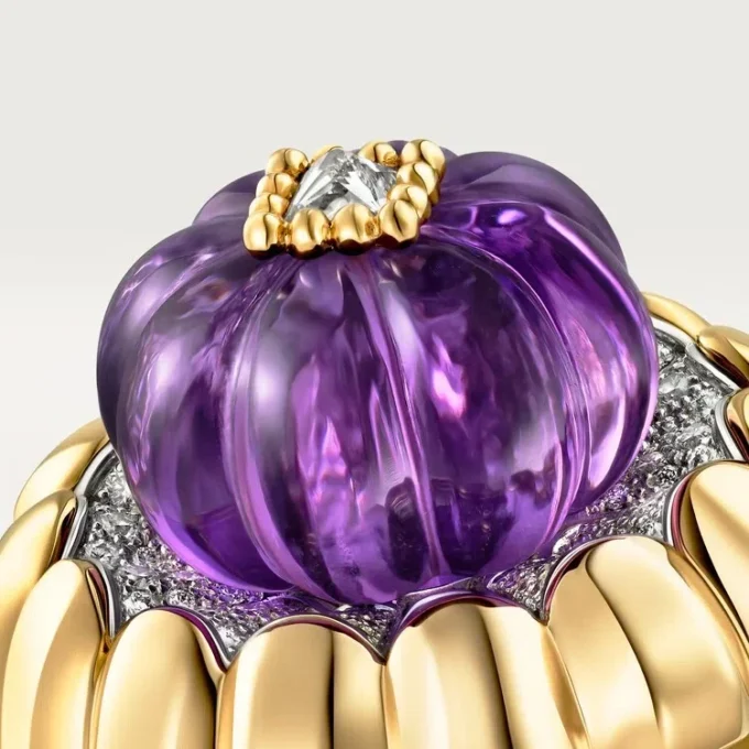 Cartier Libre Tuttitutti-ring, amethist, diamanten