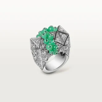 Cartier Libre Tuttitutti-ring, chrysopraas