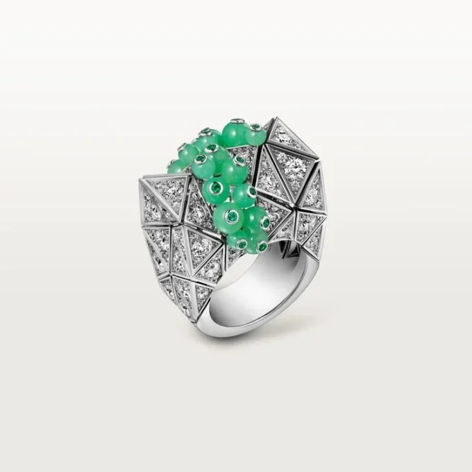 Cartier Libre Tuttitutti-ring, chrysopraas