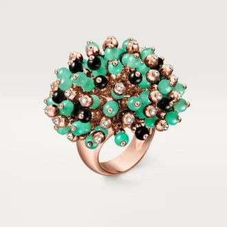 Cartier Libre Tuttitutti-ring, chrysopraas
