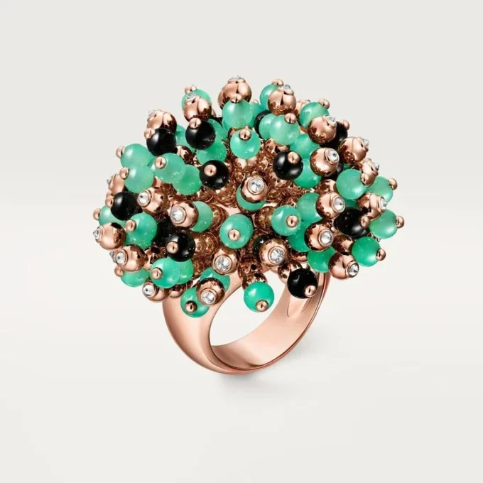 Cartier Libre Tuttitutti-ring, chrysopraas