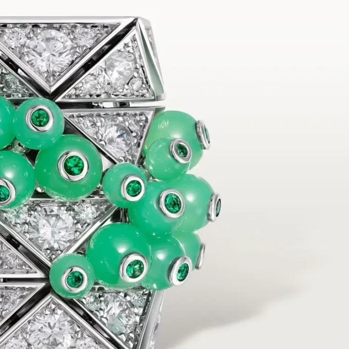Cartier Libre Tuttitutti-ring, chrysopraas