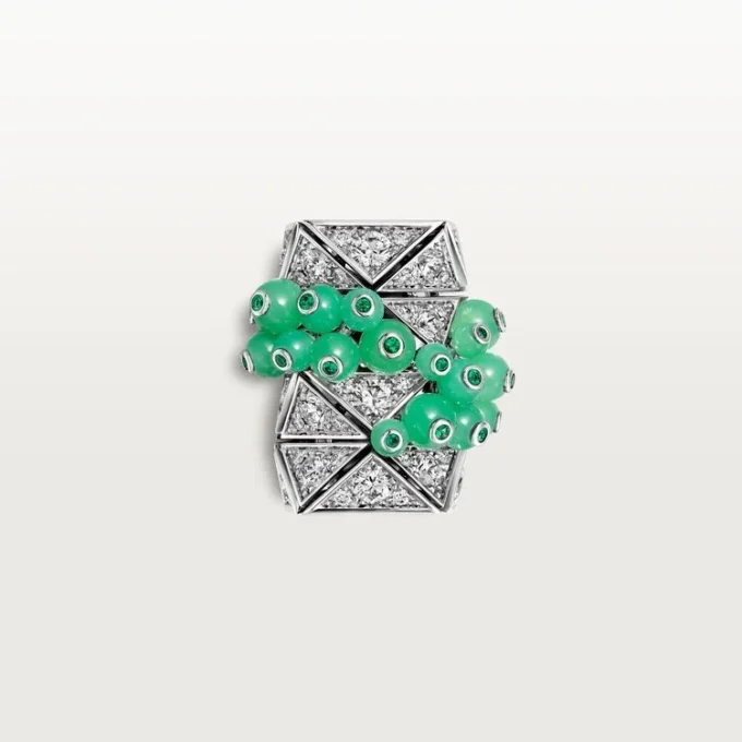 Cartier Libre Tuttitutti-ring, chrysopraas