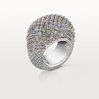 Cartier Libre Tuttitutti-ring, Umba-saffieren, diamanten