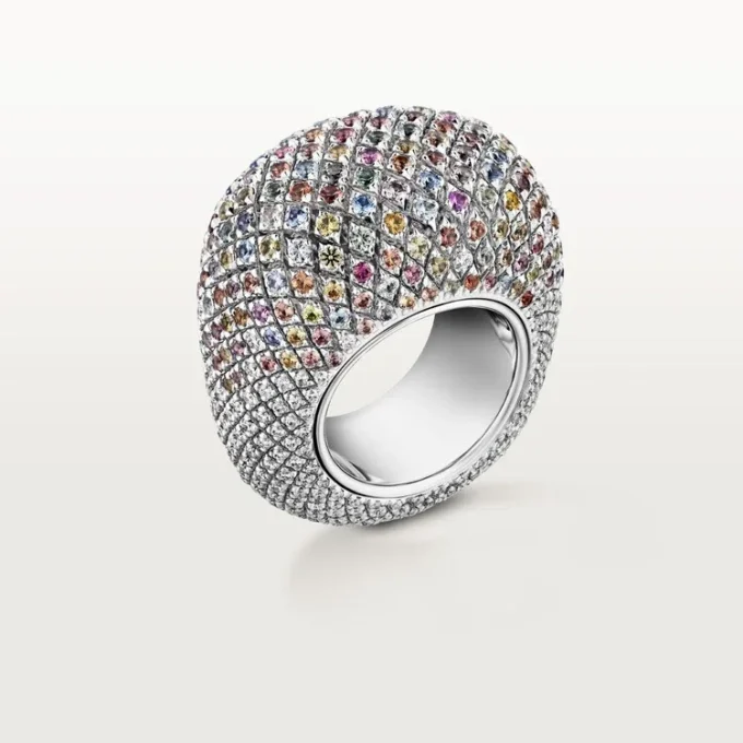 Cartier Libre Tuttitutti-ring, Umba-saffieren, diamanten