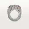 Cartier Libre Tuttitutti-ring, Umba-saffieren, diamanten
